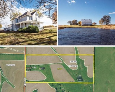 Stunning home that sits on 97 acres with 2 ponds and numerous - Lake Home For Sale in Paola, Kansas