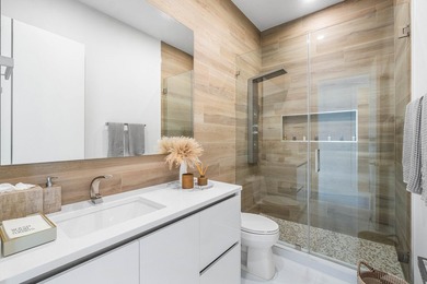 Completely renovated modern home with soaring ceilings and - photo 21