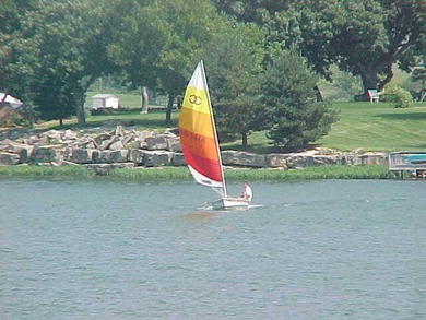 Lake Wabaunsee, in the heart of the Kansas Flint Hills, is a - photo 26