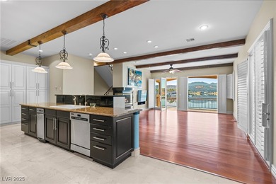 WATERFRONT CUSTOM HOME WITH DOCK. This 3100 sq ft home is a set