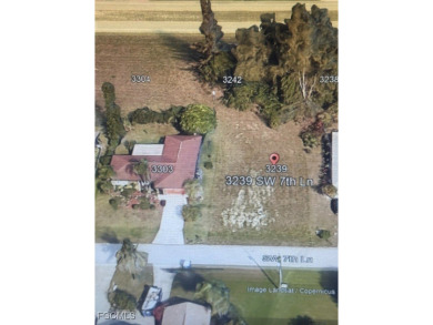 Cape Coral Lakes Area Lot For Sale in Cape Coral Florida