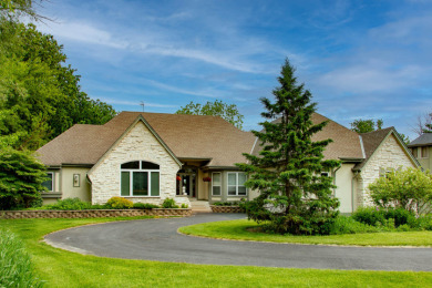 Stunning Executive Ranch - Huge Lot - Big, Recreational Lake - Lake Home For Sale in Hustisford, Wisconsin