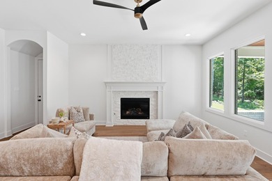 Nestled on a beautifully private homesite in the highly - photo 15