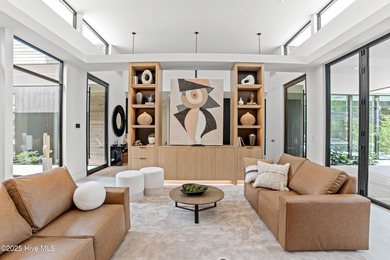 The Cypress House is a rare modern resort estate in Landfall's