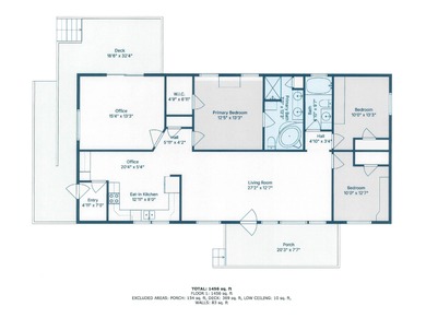 Inviting one-level home situated on a spacious corner lot with a