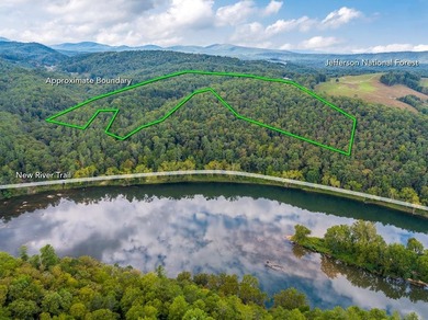 Rare 18.96-Acre Unrestricted Property Overlooking the New River - photo 1