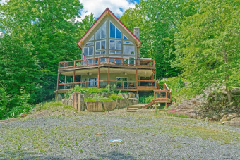 Lake Home Off Market in Hadley, New York