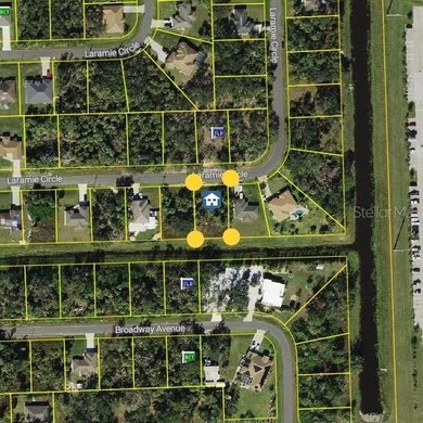 Northport Waterway Lakes and Canals Lot For Sale in North Port Florida