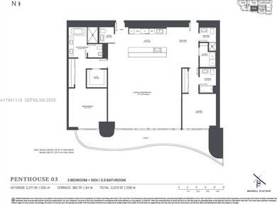 Enjoy luxury living in this spacious 2 bed + den / 3.5 bath