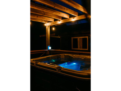 Tucked away on 2 private acres among the trees, *Simmer Down* is - photo 3