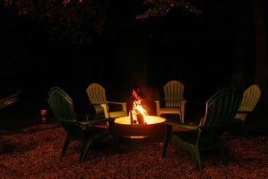 Tucked away on 2 private acres among the trees, *Simmer Down* is - photo 5