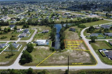 Cape Coral Lakes Area Lot For Sale in Cape Coral Florida