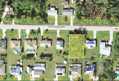 Port Charlotte Waterway Area Lot For Sale in Port Charlotte Florida