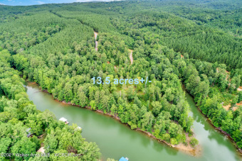 Unrestricted 13 acres+/- approx 1400ft of waterfront property - Lake Acreage For Sale in Houston, Alabama