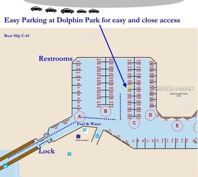 Windmill Harbour Boat Slip #C-61, located within the gated and - photo 5