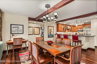 Ski directly onto Snowmass Mountain from this elegant residence