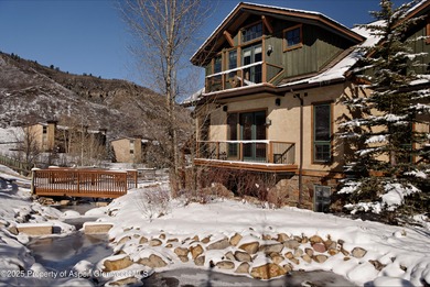 Ski directly onto Snowmass Mountain from this elegant residence