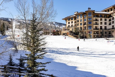 Ski directly onto Snowmass Mountain from this elegant residence