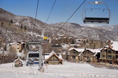 Ski directly onto Snowmass Mountain from this elegant residence