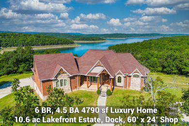 GORGEOUS LAKEFRONT ESTATE - Lake Home For Sale in Yellville, Arkansas
