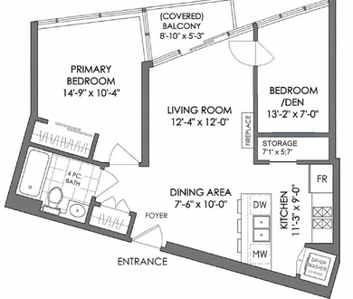 Rarely available Junior 2 Bedroom at The Melville in the heart - photo 15
