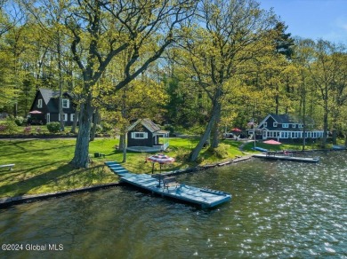 This upstate NY lakefront dreamhouse/compound straight out of - Lake Home For Sale in Milford, New York