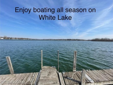Lake Home For Sale in White Lake, Michigan
