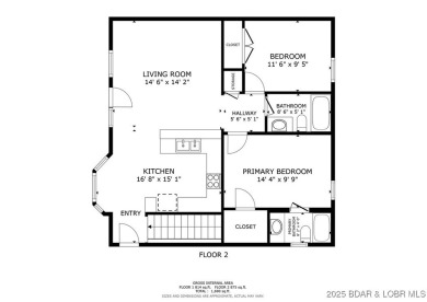 Tucked away on the quiet side of the lake, this freshly painted