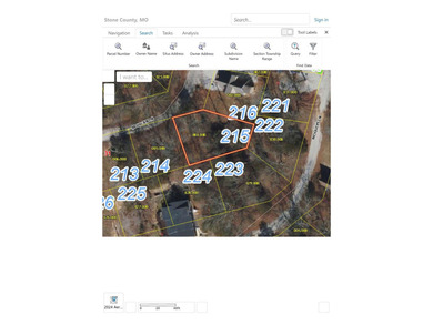Table Rock Lake Lot For Sale in Lampe Missouri