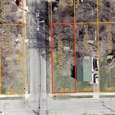 Crystal Lake  - Oakland County Lot For Sale in Pontiac Michigan