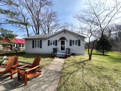 Charming Lakefront Cottage on Grey Lake! This property offers - Lake Home Sale Pending in Sturgis, Michigan