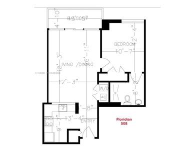 Beautifully renovated 1-bedroom, 1-bath residence offering