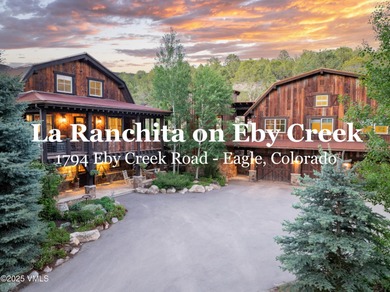 (private lake, pond, creek) Home Sale Pending in Eagle Colorado