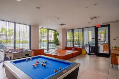 Enjoy stunning city views from this modern 1-bedroom, 1-bath