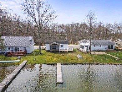 OPEN HOUSE 4/14/2024 2-4 P.M.  This 2 bedroom, 1 bath Atwood - Lake Home For Sale in Wolcottville, Indiana