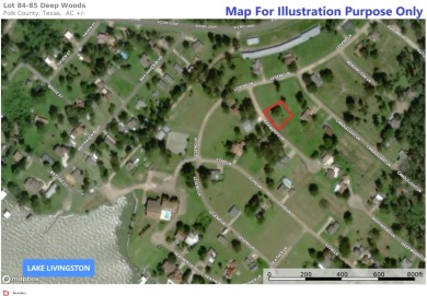 Lot 84-85 Deep Woods Lane at Memorial Point - Lake Lot For Sale in Livingston, Texas