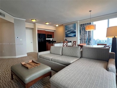 Spacious oceanfront condo-hotel residence with over 1,021 sq ft