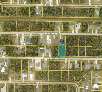 Northport Waterway Lakes and Canals Lot For Sale in North Port Florida