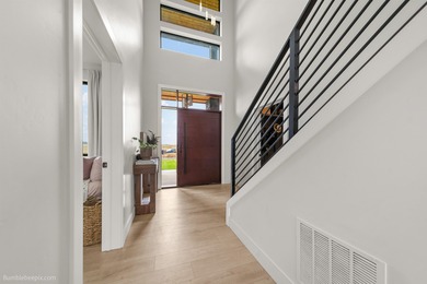 Step into this 2023 contemporary masterpiece, where striking