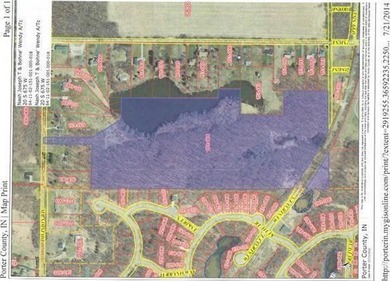 (private lake, pond, creek) Acreage For Sale in Hebron Indiana