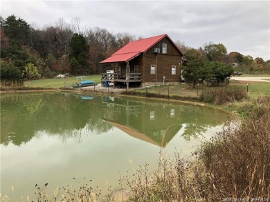 (private lake, pond, creek) Home For Sale in Milltown Indiana