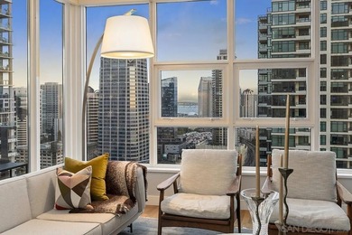 Perched high on the 27th floor, this rare end unit residence at - photo 21