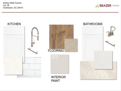 The Addison plan is an interior two-story townhome with the - photo 2