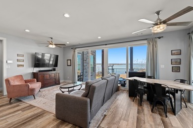 Approximately 295 feet of prime shoreline on a rare point lot