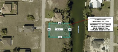 Cape Coral Lakes Area Lot For Sale in Cape Coral Florida