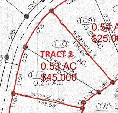 .53 acre Building Lot Convenient to the Lake - Lake Lot For Sale in Whitley City, Kentucky