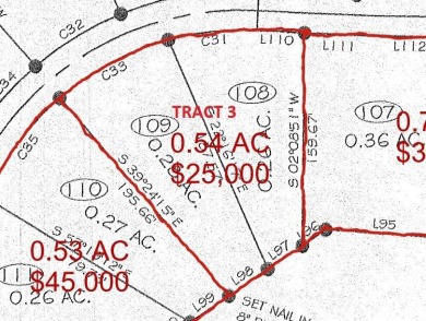 .54 acre Building Lot Convenient to the Lake - Lake Lot For Sale in Whitley City, Kentucky