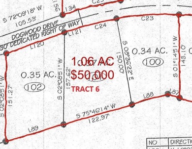 1.06 Acre Building Lot Convenient to the Lake - Lake Lot For Sale in Whitley City, Kentucky