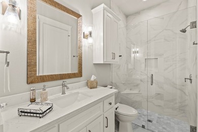 Stunning 4-bedroom, 3-bath modern farmhouse in the gated