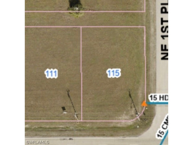 Cape Coral Area Lot For Sale in Cape Coral Florida